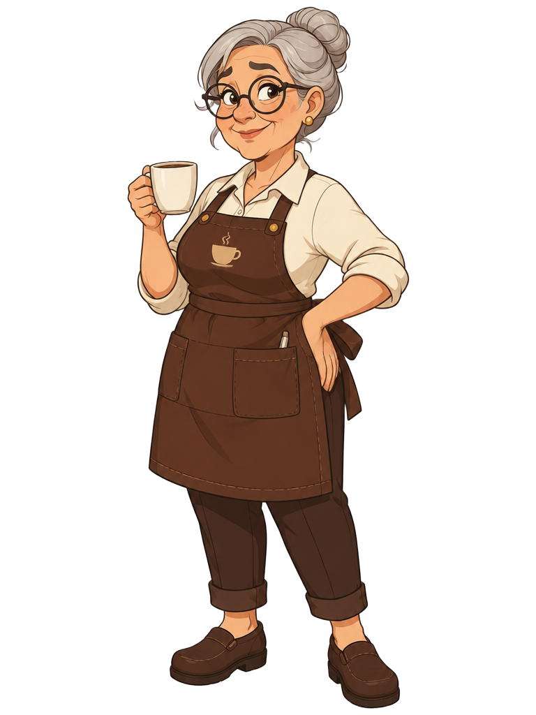 Marge, Coffee mentor — Unemployed CEO game character